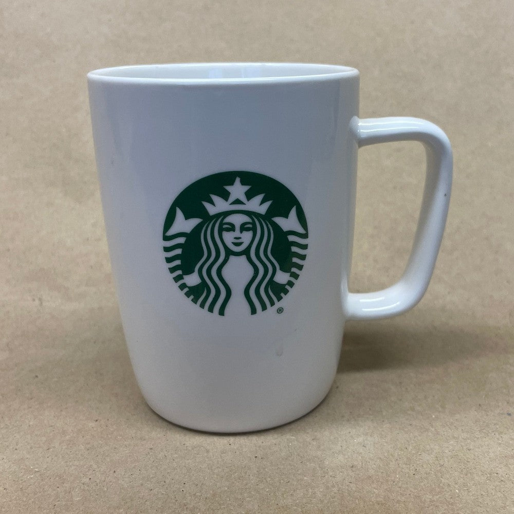 Starbucks White Small with Green Siren Mug-2017